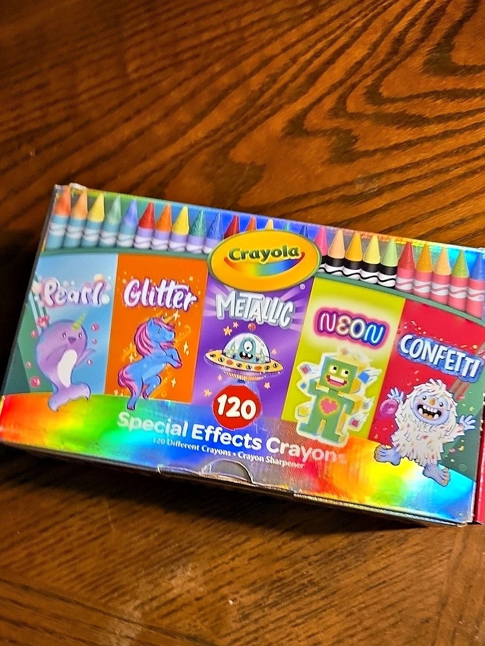 Crayola Special Effects Crayons 120 Set